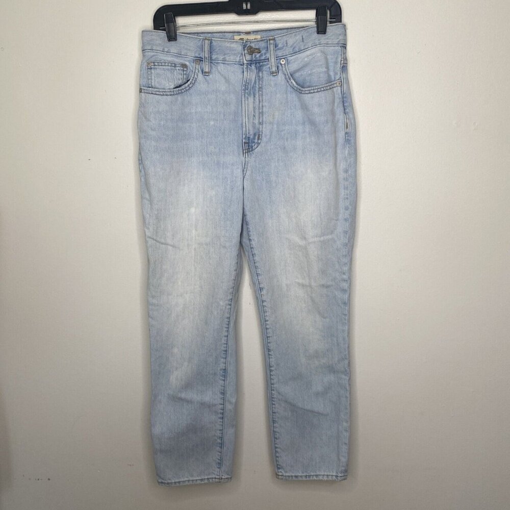 Madewell The Perfect Vintage Jean Women 28 Light Blue Denim High Rise Mom Jean